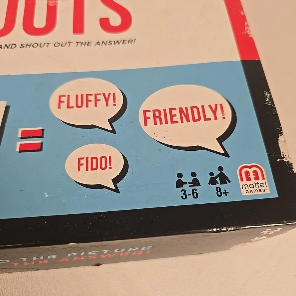 SNAPSHOUTS Very Verbal Party Game 8+, 3-6 Players‎ Word Picture Match